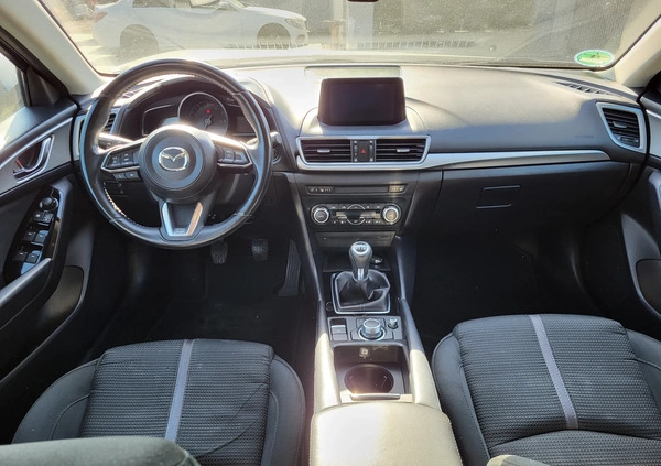 Mazda 3 cena 29900 przebieg: 125420, rok produkcji 2017 z Września małe 67